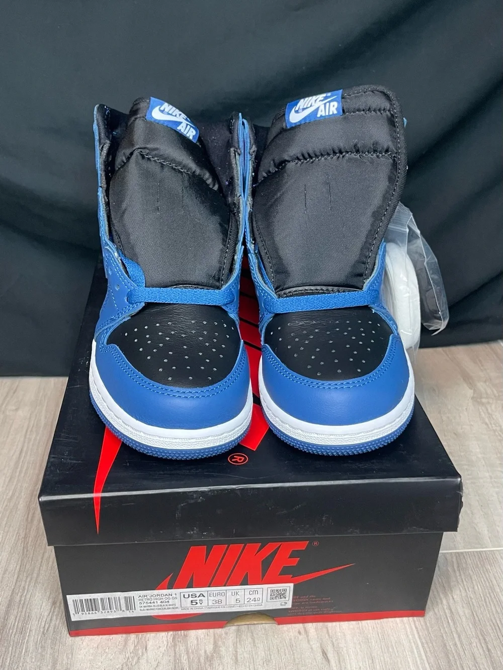 Air Jordan 1 High OG Dark Marina Blue GS 5.5Y / Women’s 7 NEW